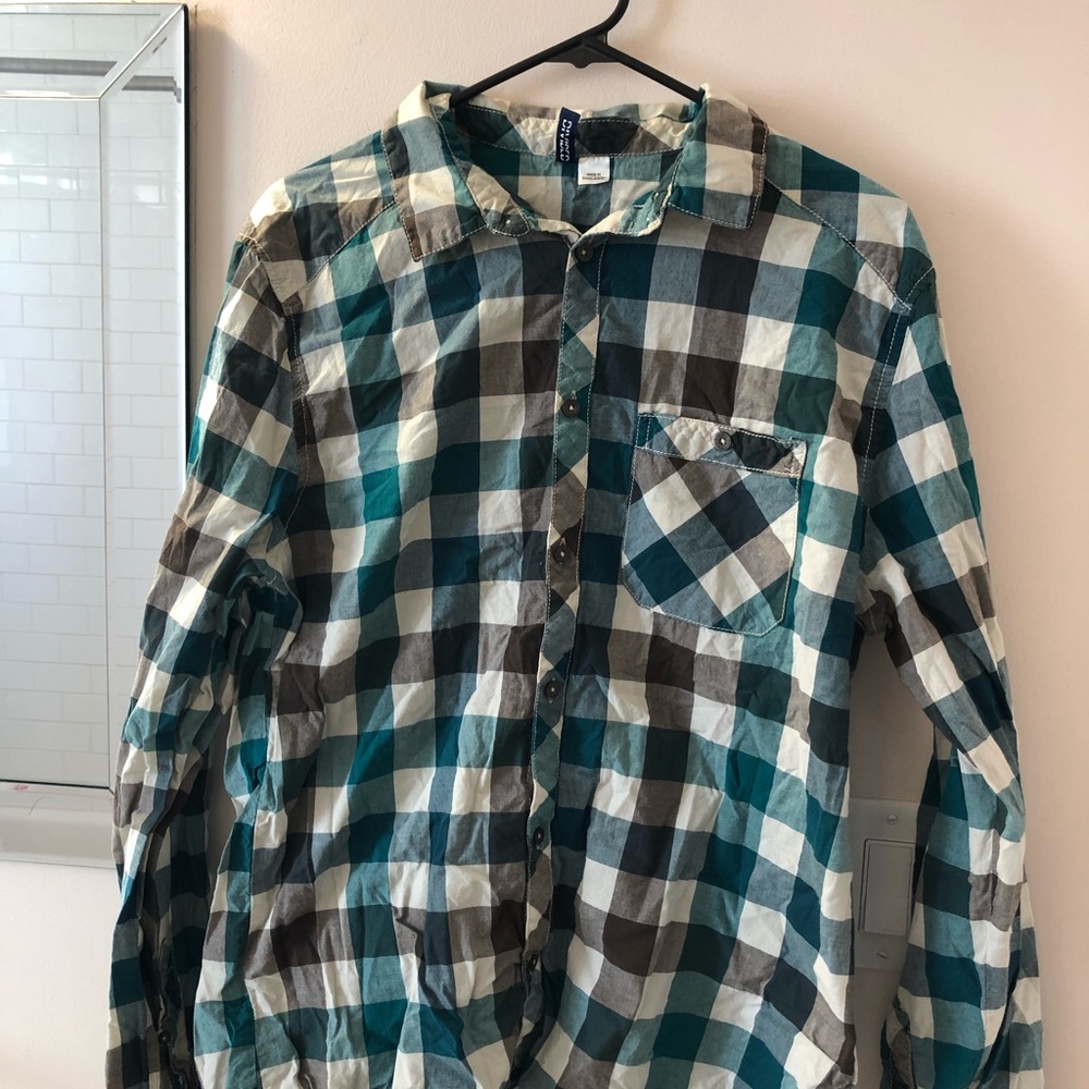 Checkered Button Down